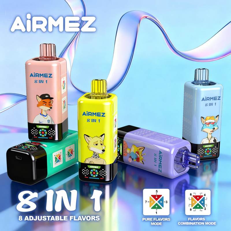 Airmez Fox 8in1 160K Puffs Vape