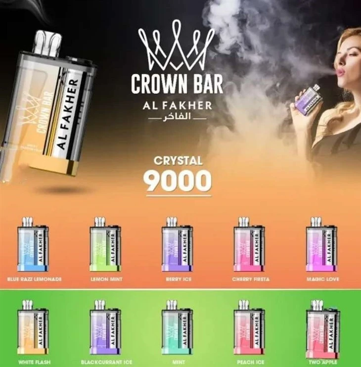 AL Fakher Crown Bar Crystal 9000
