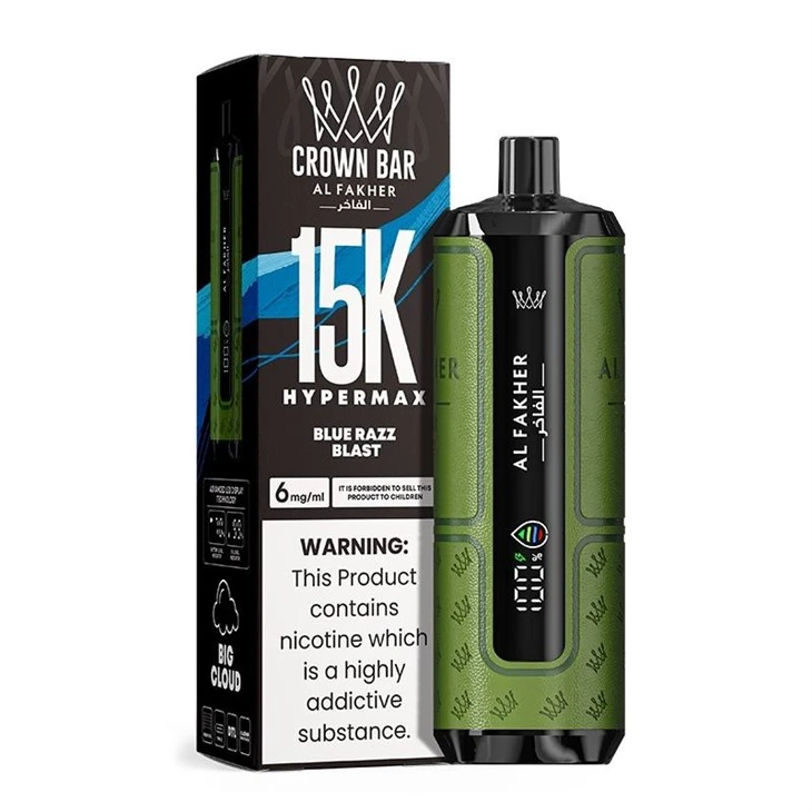 Crown Bar AL Fakher Hypermax 15000