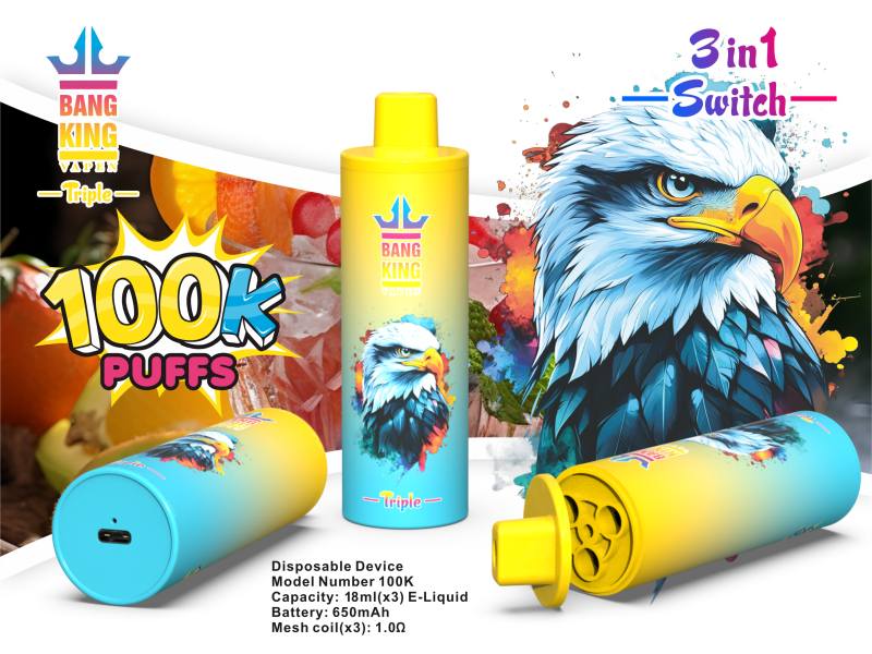 Bang King Vapen Triple 3in1 100K