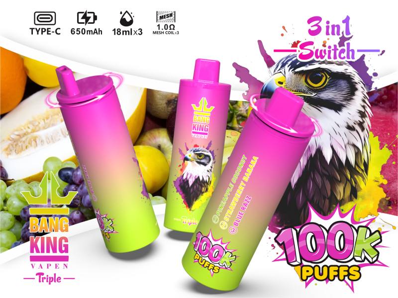 Bang King Vapen Triple 3in1 100K