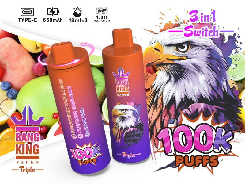 Bang King Vapen Triple 3in1 100K