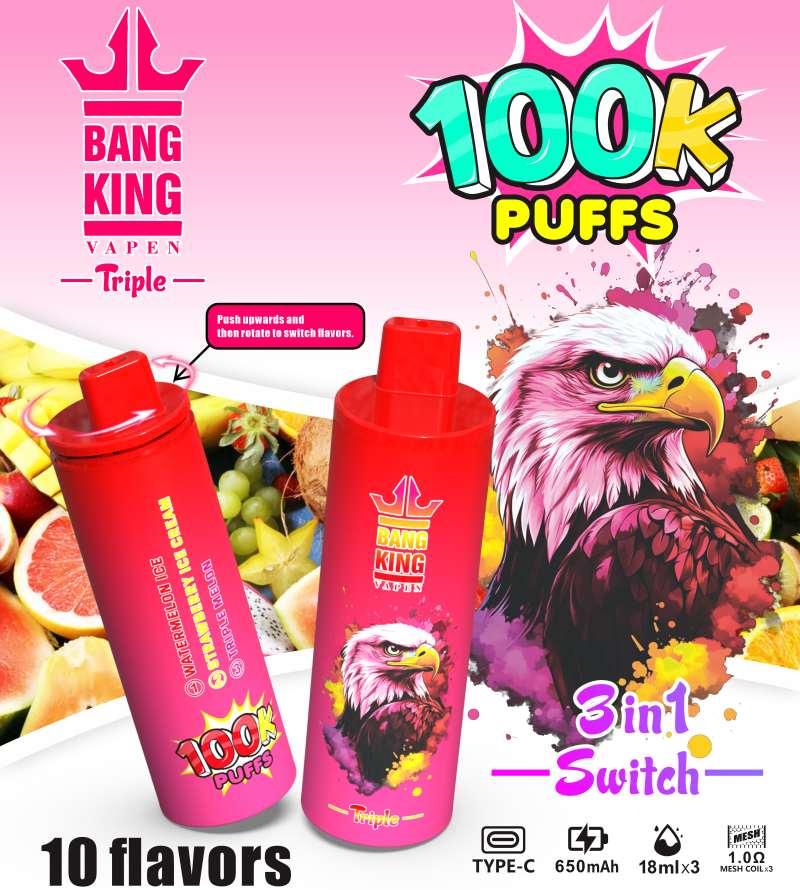 Bang King Vapen Triple 3in1 100K