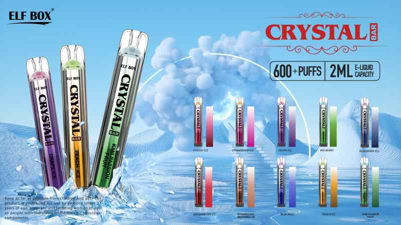 Elf Box Crystal Bar 600 Puffs