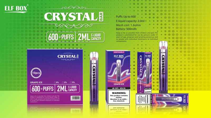 Elf Box Crystal Bar 600 Puffs