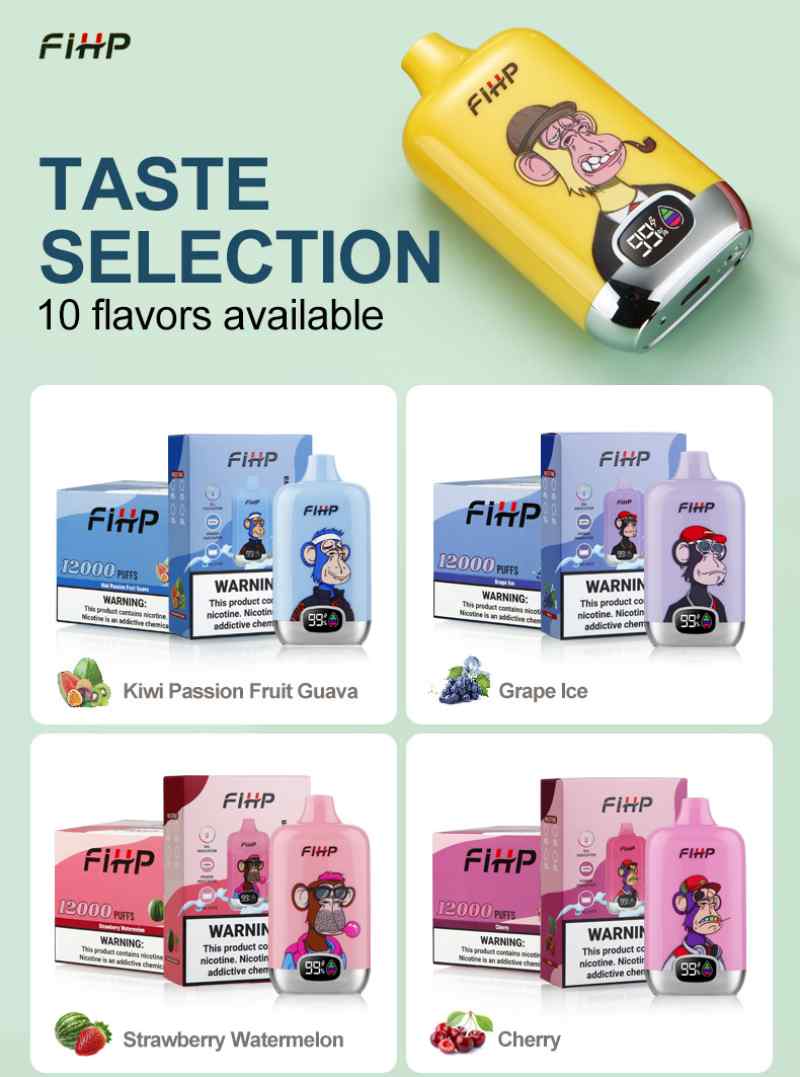 Fihp Digital Box 12000 Puffs Disposable Vape