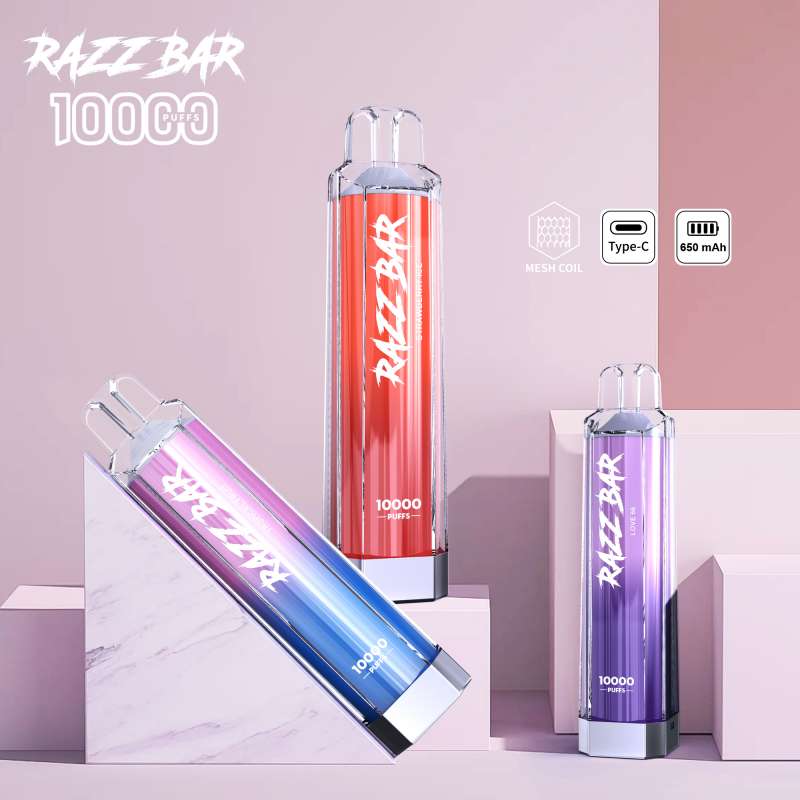 Razz Bar Crystal 10000 Puffs