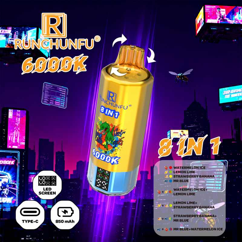 Runchunfu 6000000 Puffs