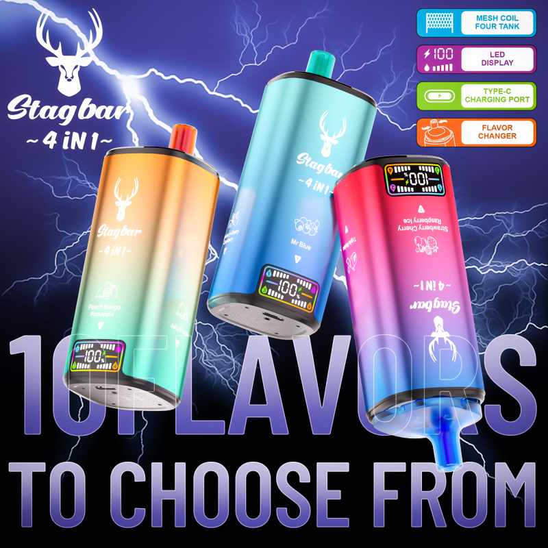 Stag Bar 80K 4 IN 1 Flavor