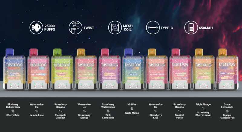 Tastefog Gemini 25000 Puffs