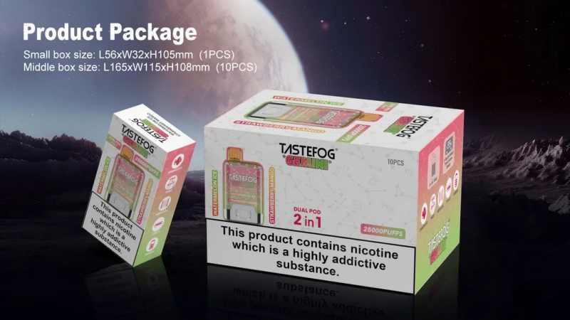 Tastefog Gemini 25000 Puffs