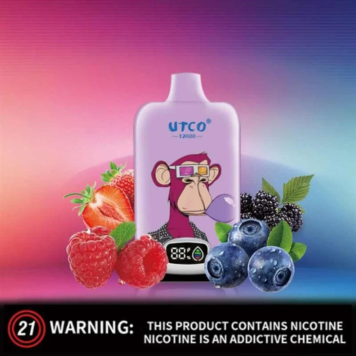 Utco Digital Box 12000 Puffs