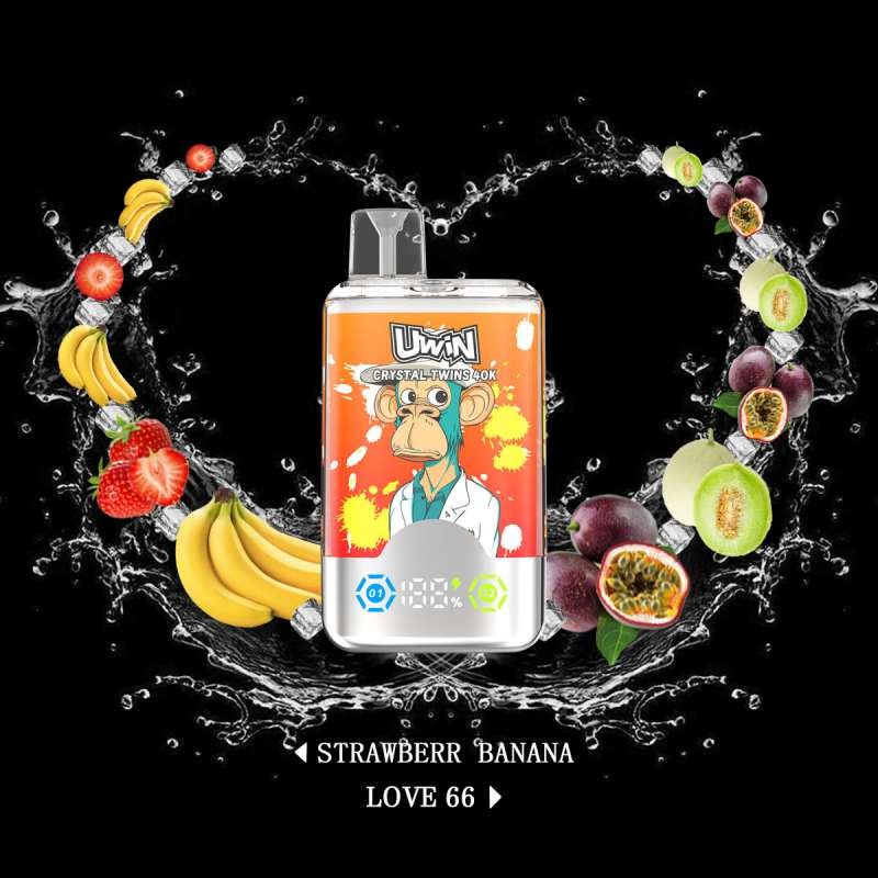Uwin Crystal Twins 40000 Puffs Dual Flavor
