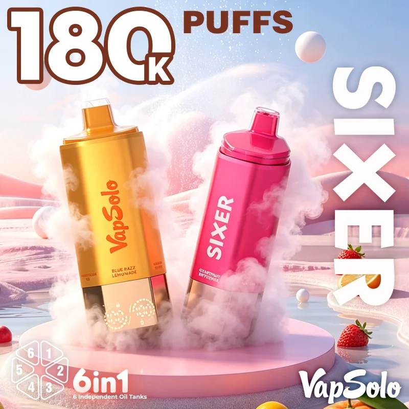 Vapsolo Sixer 180K Puffs Vape