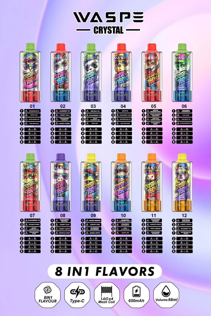 Waspe Crystal 8 IN 1 180000